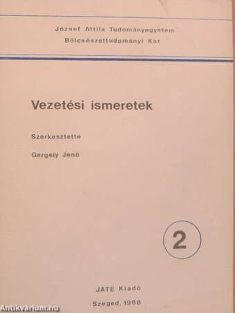 Vezetési ismeretek 2.