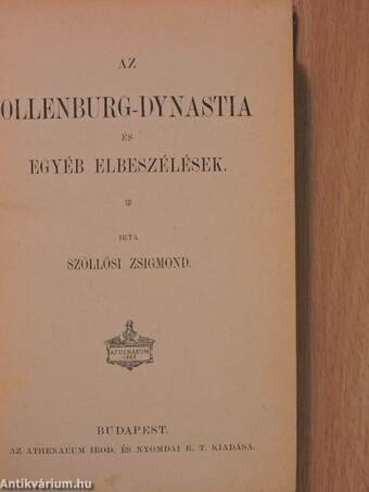 Az Ollenburg-dynastia és egyéb elbeszélések/Baba nénike