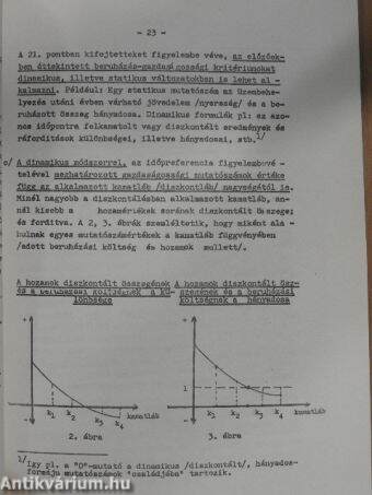 A beruházások gazdaságossága és kockázata