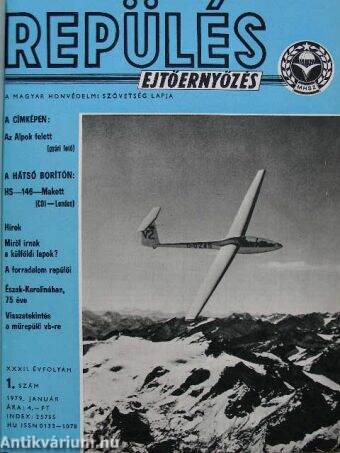 Repülés-ejtőernyőzés 1979. január-december