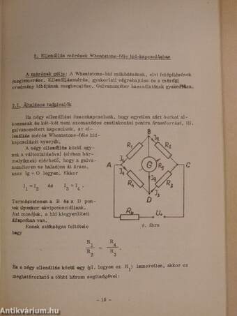 Fizikai laboratóriumi mérések