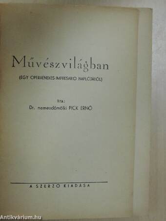 Művészvilágban