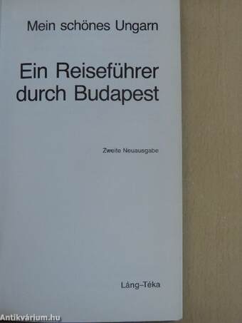 Ein Reiseführer durch Budapest