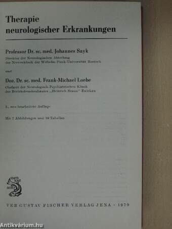 Therapie neurologischer Erkrankungen