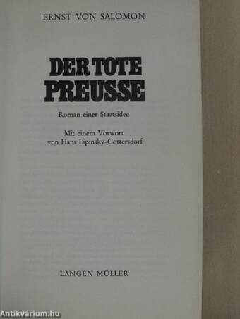 Der tote Preusse