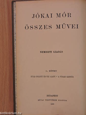 Föld felett és viz alatt/A véres kenyér/A szegénység utja