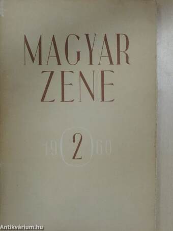 Magyar Zene 1960/2.