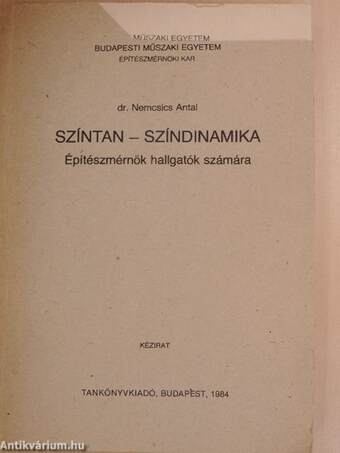 Színtan - színdinamika