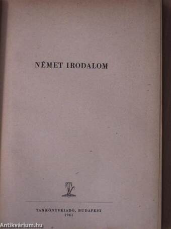 Német irodalom