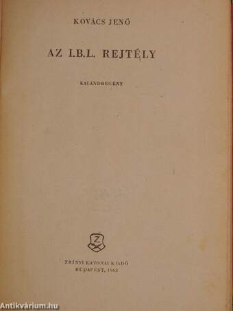 Az I.B.L. rejtély