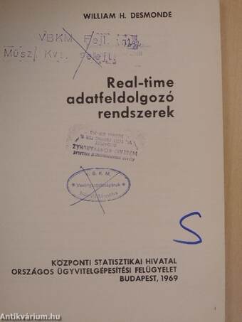 Real-time adatfeldolgozó rendszerek