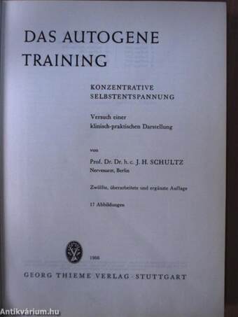 Das autogene Training