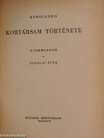 Kortársam története