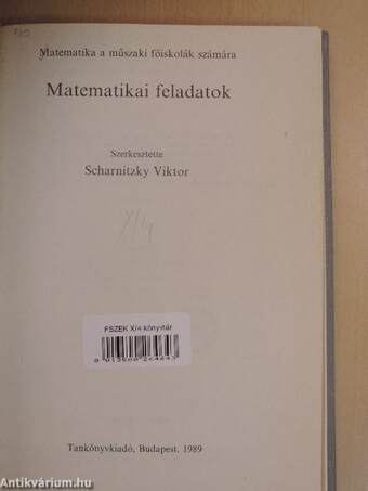 Matematikai feladatok