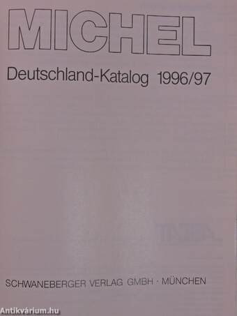 Michel Briefmarken-Katalog - Deutschland 1996/97