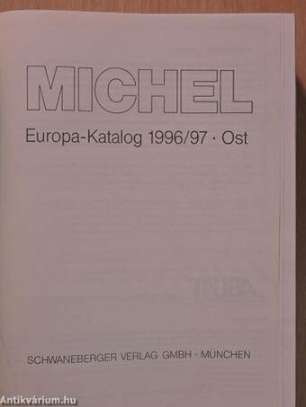 Michel Europa-Katalog Ost 1996/97