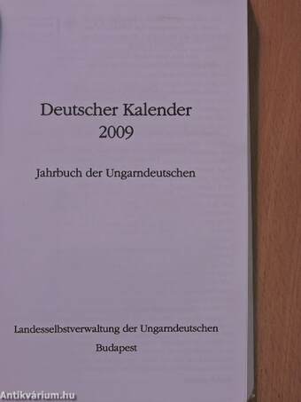 Deutscher Kalender 2009