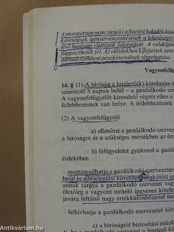 A csődeljárásról, a felszámolási eljárásról és a végelszámolásról szóló 1991. évi IL. törvény