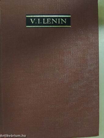 V. I. Lenin összes művei 17.