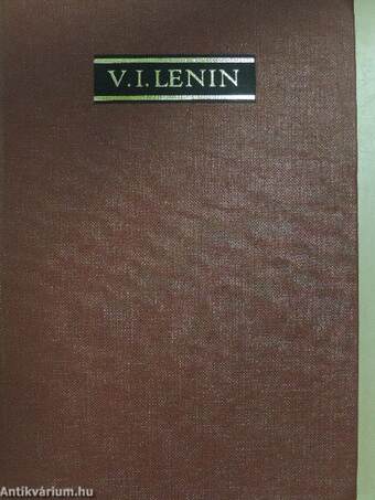 V. I. Lenin összes művei 23.