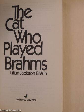 The Cat Who Played Brahms