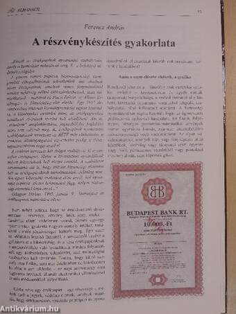 Rt. Almanach - Részvénytársaságok 1995