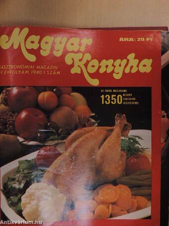 Magyar Konyha 1980, 1982. január-december