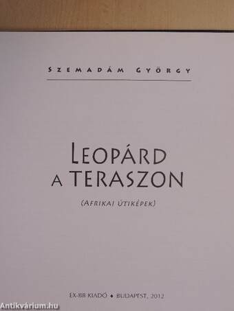 Leopárd a teraszon