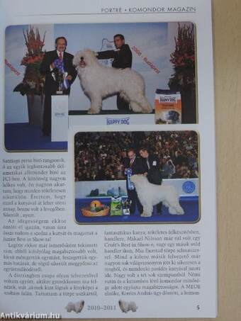 Komondor magazin 2010-2011