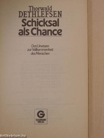 Schicksal als Chance