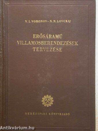 Erősáramú villamosberendezések tervezése