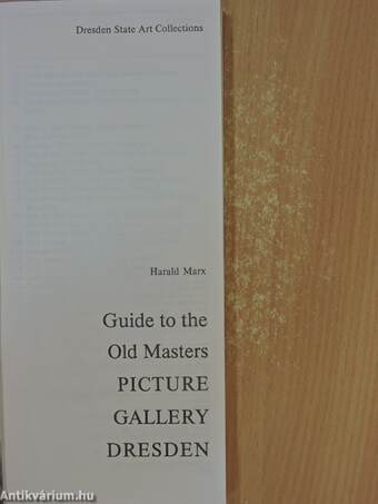 Guide to the Old Masters Picture Gallery Dresden