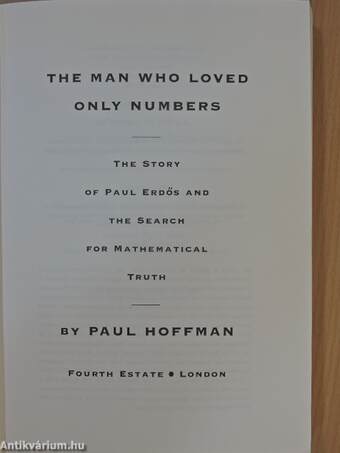 The man who loved only numbers