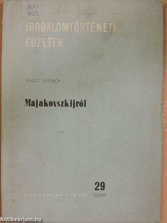 Majakovszkijról