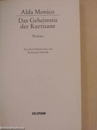 Das Geheimnis der Kurtisane