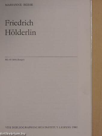 Friedrich Hölderlin