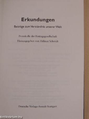 Erkundungen