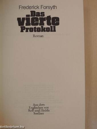 Das vierte Protokoll