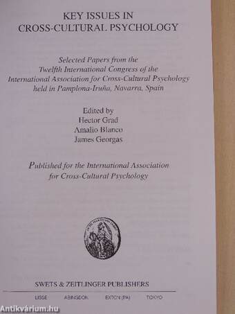 Key Issues in Cross-Cultural Psychology