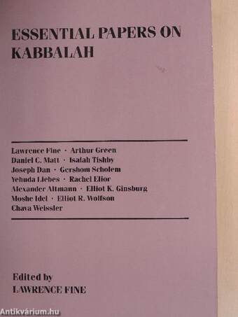 Essential papers on Kabbalah