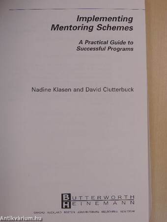 Implementing Mentoring Schemes