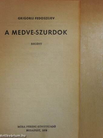 A Medve-szurdok