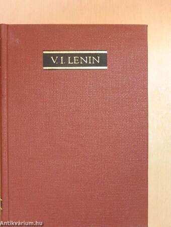 V. I. Lenin összes művei 40.