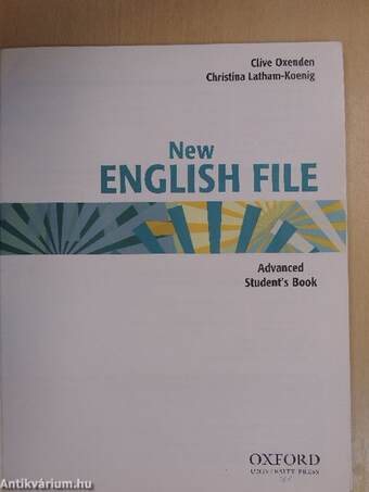 New English File - Advanced - Student's Book