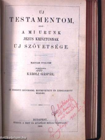 Szent Biblia