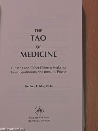 The TAO of Medicine