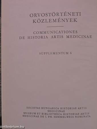 Medical History in Hungary 1972