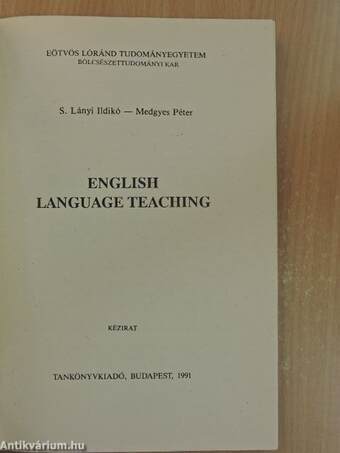 English Language Teaching