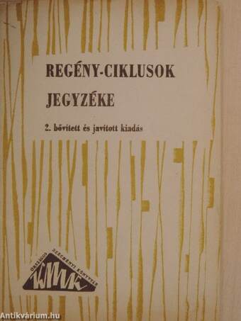 Regény-ciklusok jegyzéke