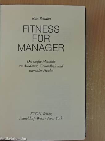 Fitness für Manager